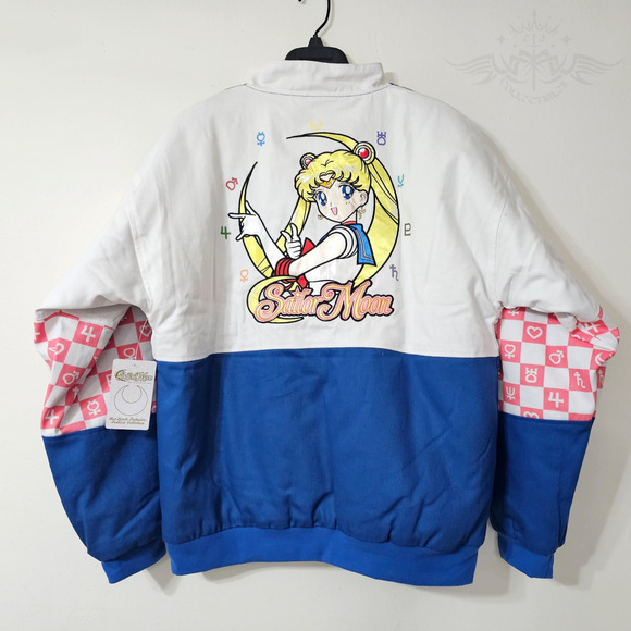 Pretty Guardian Sailor Moon Racing Jacket Size S - Picture 2 of 12